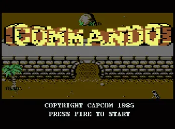 Commando (port z C64 – VBXE) – Atari XL/XE