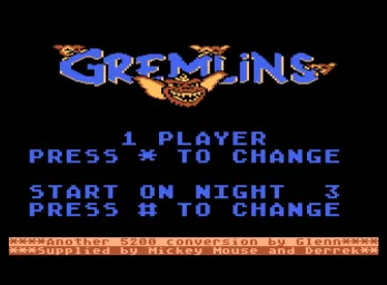 Gremlins – Atari XL/XE