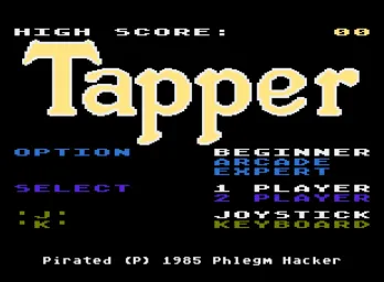 Tapper – Atari XL/XE