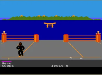 Ninja – Shadow of the Warrior on Atari XL/XE Mastertronic