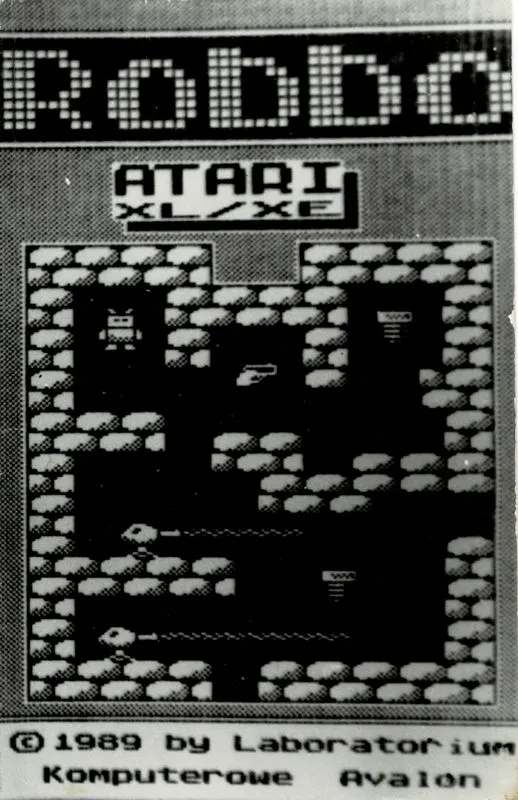 Oryginalna okładka Robbo – Atari XL/XE